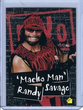1998 TOPPS WCW NWO MACHO MAN RANDY SAVAGE STICKER CARD  S3