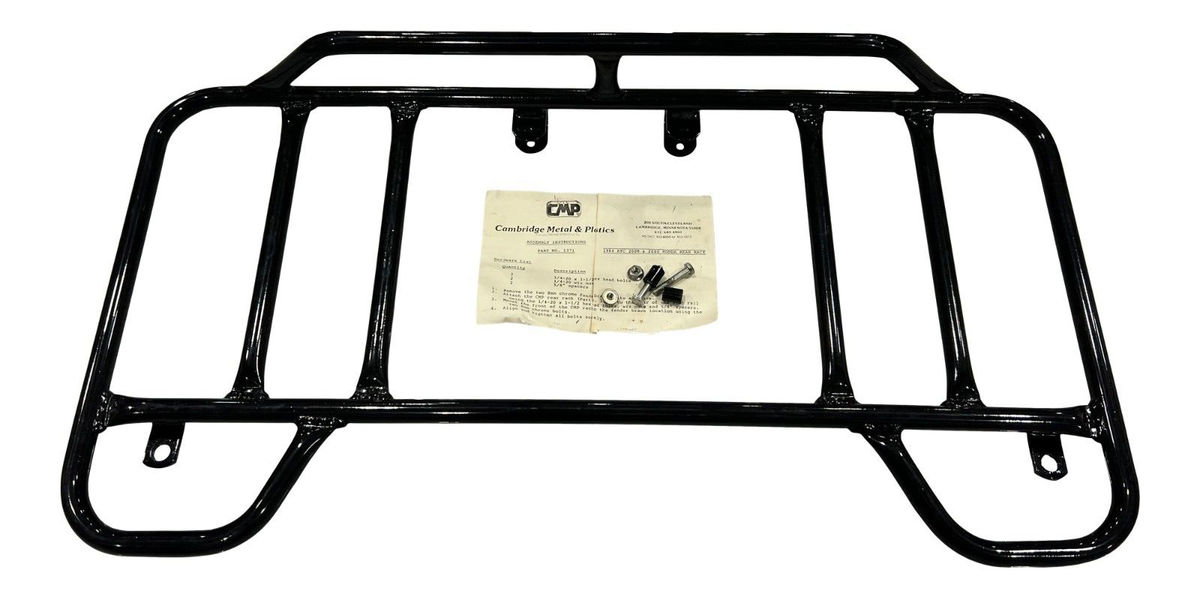 1984 Honda ATC 200M 200 S 200S Rear Rack NOS # 1371 | Black