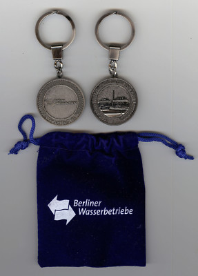  1x Schlüsselanhänger Berlin Friedrichhagen, 125 Jahre Wasserwerk