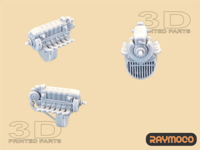 RAYMOCO 1/48 Junkers Ju 87 Engine JUMO-211