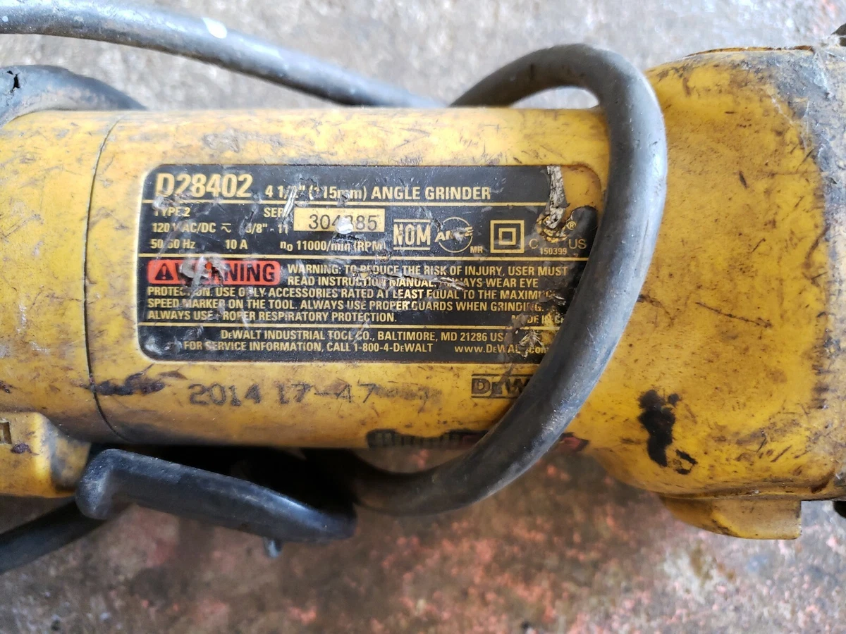 Dewalt outlet grinder ebay