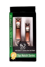 High End Premium Quality Stainless Steel, Toe, Finger Nail Clipper Set Mani Pedi