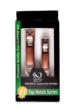 High End Premium Quality Stainless Steel, Toe, Finger Nail Clipper Set Mani Pedi