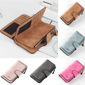 Women-Soft-Leather-Wallet-Long-Clutch-Phone-Card-Cash-Holder-Purse-Xmas-Gift-New