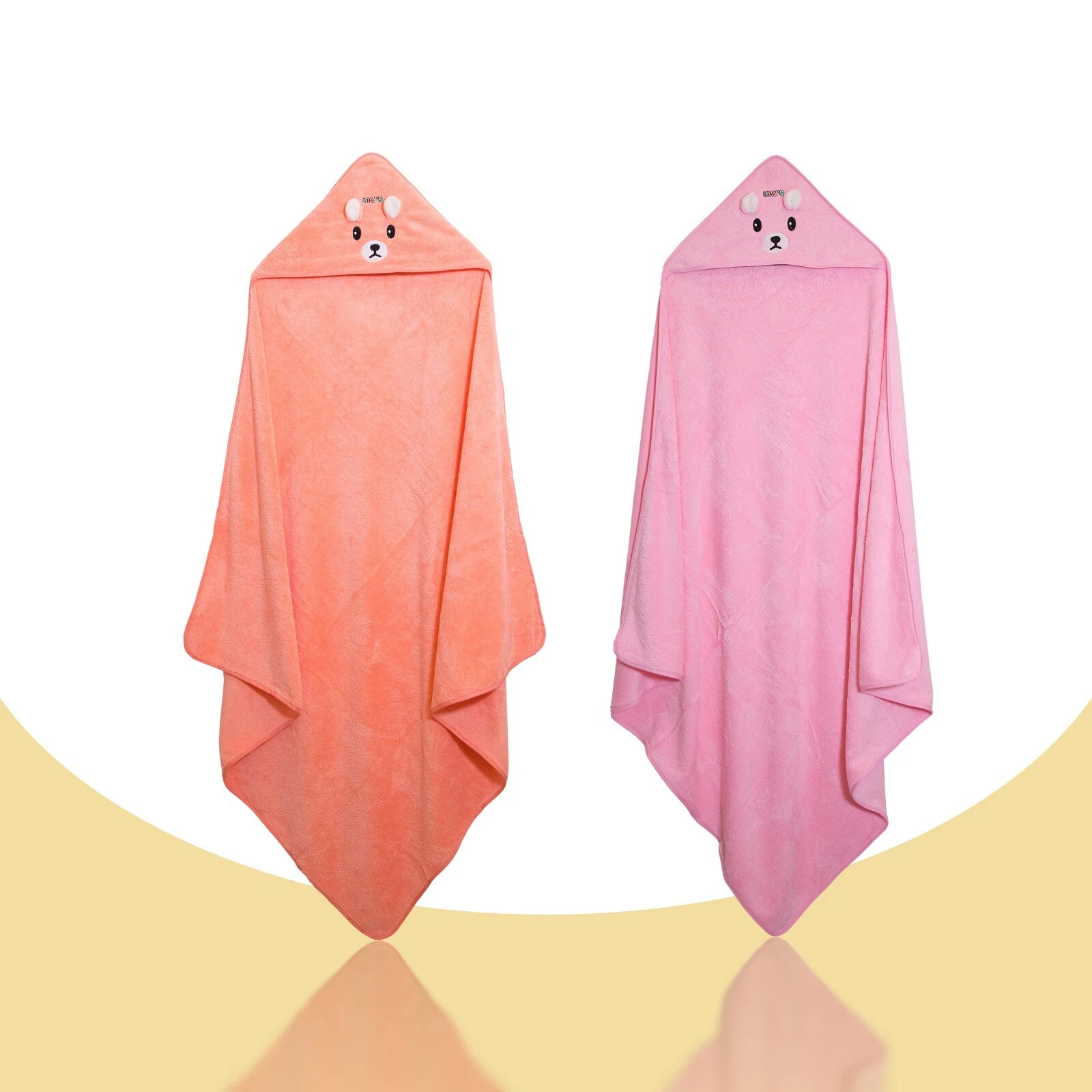 Ioly's Hooded Baby Bath Towels for Newborn Essentials 41" (Extra Large) Set of 2
Opens in a new wind