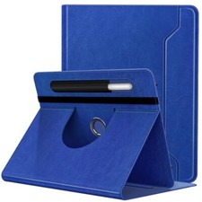 Universal Case for 9-11 Inch Tablet, 360 Degree Rotating Stand Bright Blue