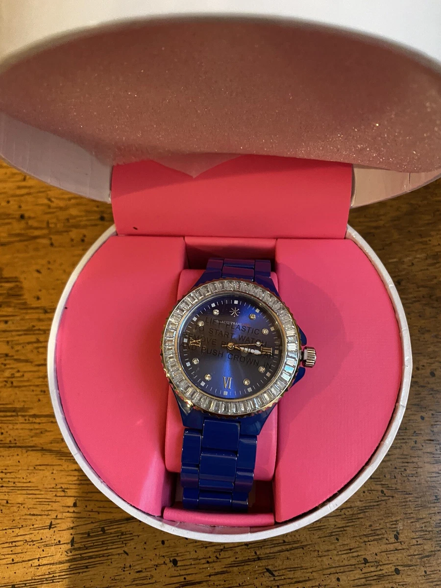 ISAAC MIZRAHI LIVE Ceramic Quartz Analog Women s Watch Sz. 6