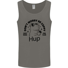 Capybara Be Cappy Funny Mens Vest Tank Top