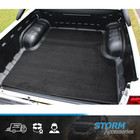 FOR TOYOTA HILUX MK8 2016 ON DOUBLE CAB LOAD BED CARPET MAT - BLACK
