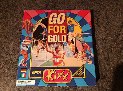 Go For Gold Atari St Spiel! Komplett! Schau dir meine anderen Spiele an!