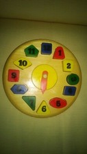 Melissa and Doug Shape Sorting Clock