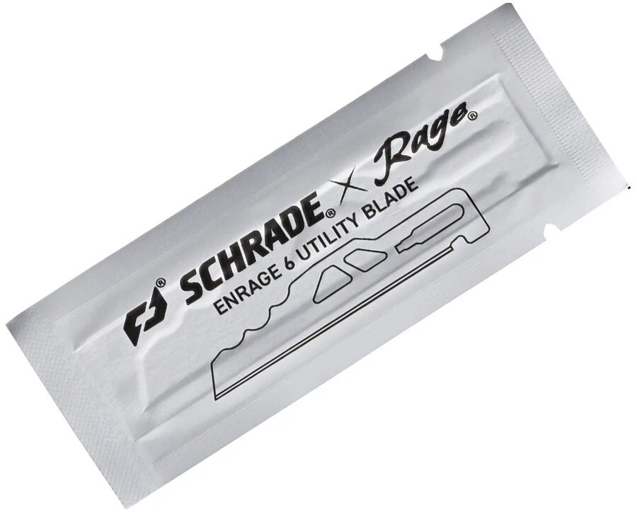 Paquete de seis cuchillas utilitarias de repuesto adicionales Schrade para cuchillo Enrage 6 Foto 3 de 3