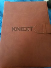 PU Leather Business Journal A5 Notebook Lined Paper Writing Diary Pages - KNEXT