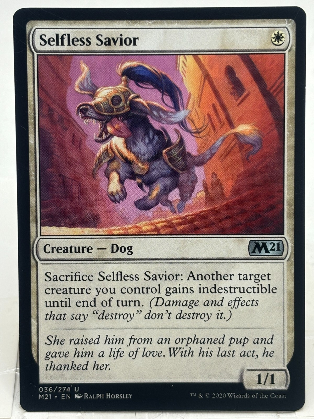 Selfless Savior NM/M* Core Set 2021 M21 ENGLISH 036/274 mtg -UnltdCards