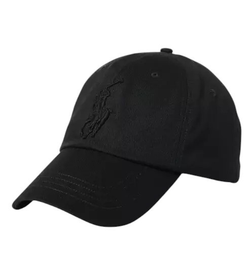 Cappello berretto baseball uomo Polo Ralph Lauren ricamato big pony chino taglia unica nuovo con etichette