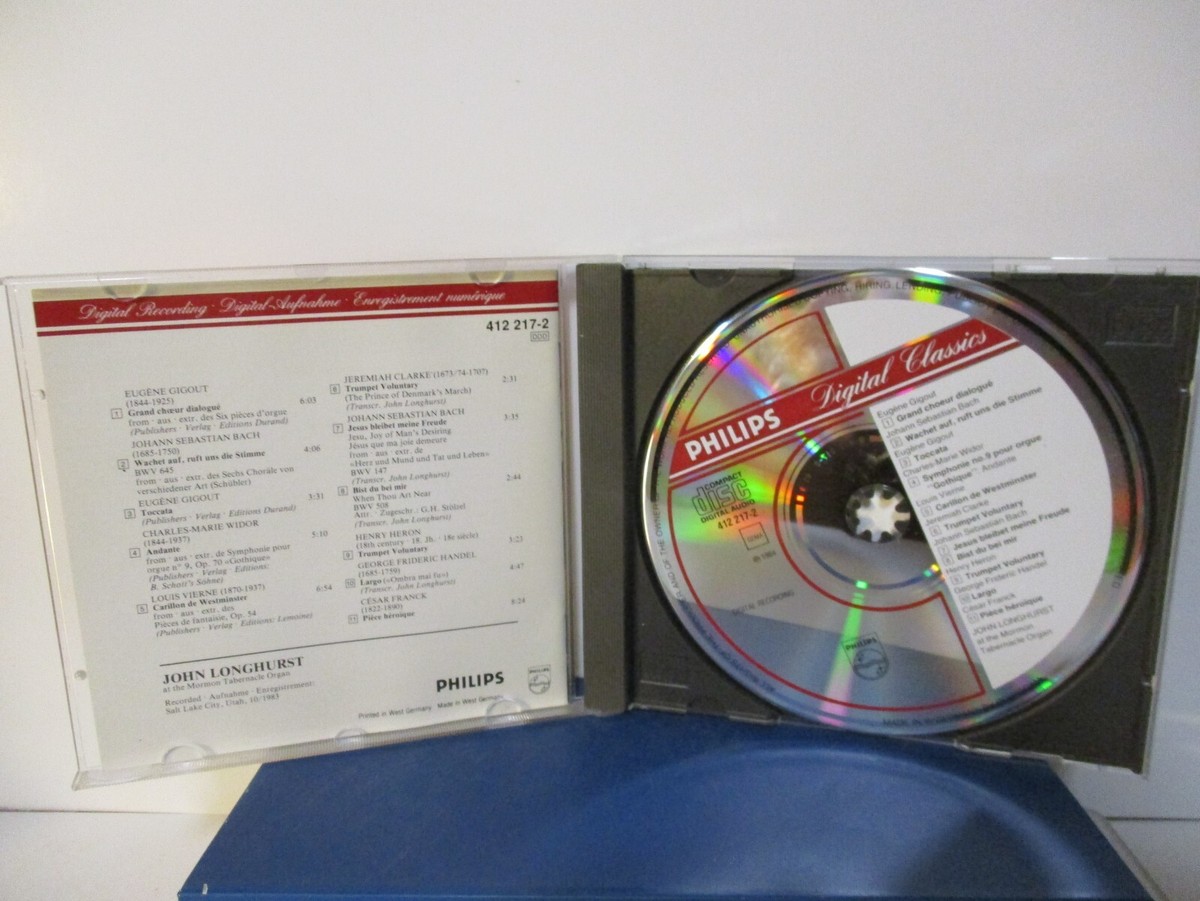 John Longhurst at Mormon Tabernacle Organ - Various Artists - CD 