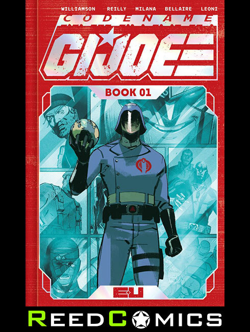 CODENAME GI JOE DELUXE EDITION BOOK 1 HARDCOVER MILANA DM VARIANT SPOT FOIL CVR