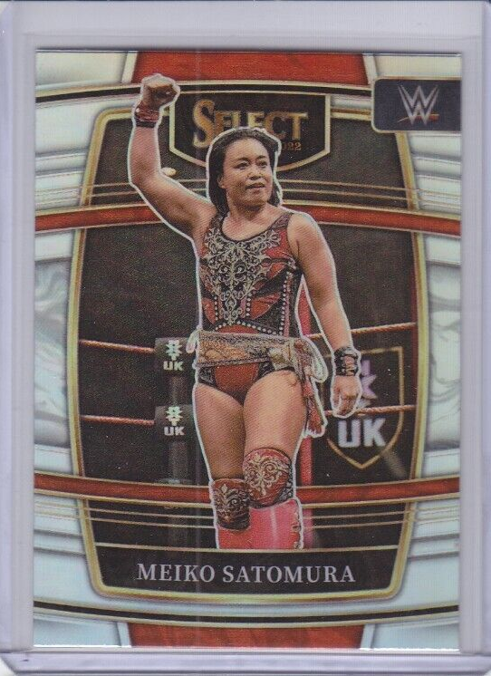 サーフ系ミュージック！8枚！激レア1枚直筆サイン入SIM REDMOND! MEIKO SATOMURA ( SILVER PRIZM ) ( Card #12 ) 2022 WWE Panini