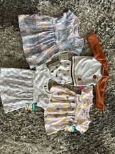 LOT /5 BABY KIDS GIRLS CLOTHING 0-3-12M DRESS SHIRTS SWIM DISNEY GARANIMALS NEW