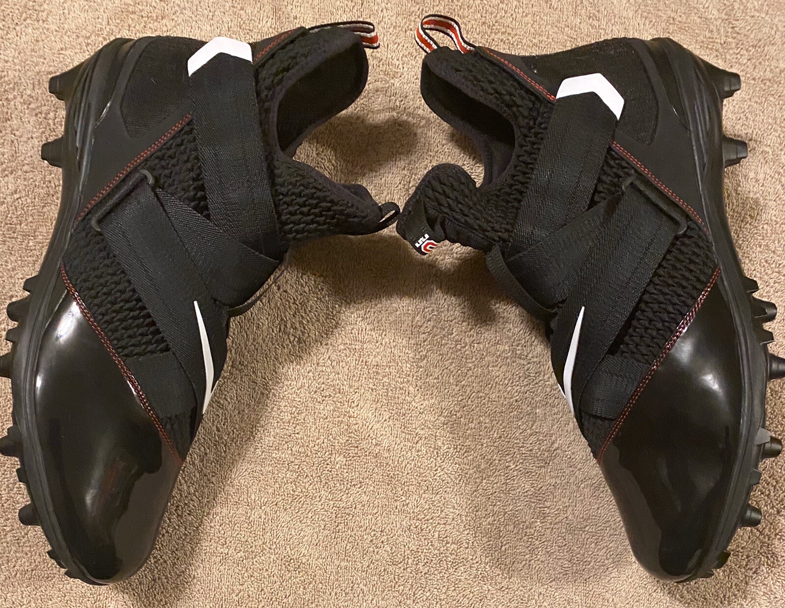 lebron soldier 12 strike cleats