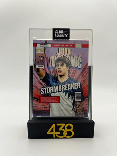 Luka Vuskovic Club Legacyz Icons 3 Comic Book Intellect Force 4/25 Football Card