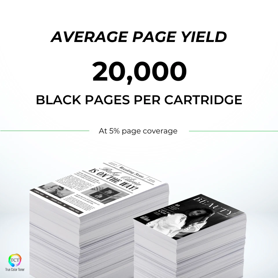 TCT Premium 42X Q5942X Black MICR HY for HP 4250 4250N 4350 Compatible Toner - Image 3 of 4