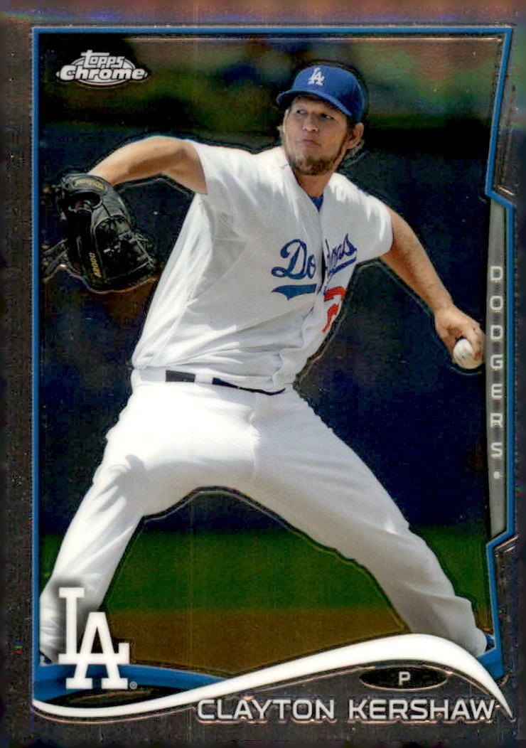 2014 Topps Chrome #100 Clayton Kershaw