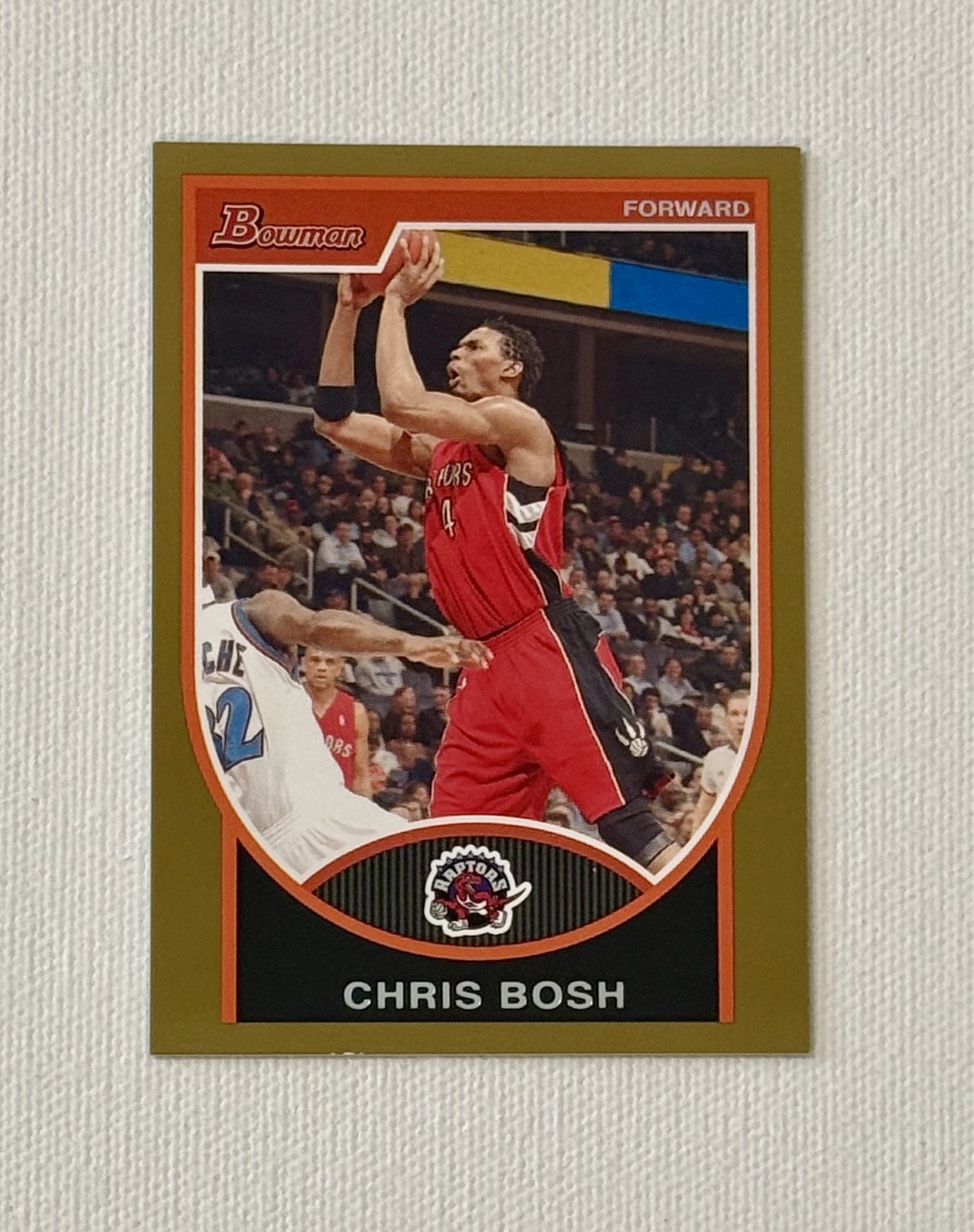 2007-08 Bowman /99 Gold #4 Chris Bosh SP HOF Numbered RAPTORS RARE ‘07