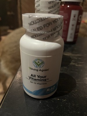 Young Again All Your Vitamins 60ct NIP