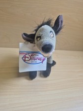 NUEVO Disney Gorros Peluche SHENZI 8" Mini Bolsa de Frijoles Etiqueta Original Hiena Nuevo con Etiquetas