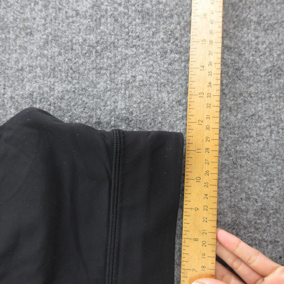 Lululemon Sports Bra Womens 4 Black Long Line Strappy Crossback Yoga Athletic - Image 2 of 4