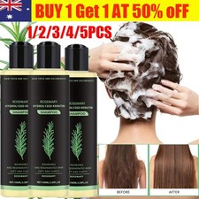 Tgideas Organic Rosemary Hair Growth Shampoo for Women and Men-Natural Thick