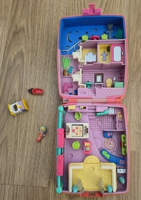 Vintage Polly Pocket Bluebird Starbright Dinner Party 1994 Compact Only
