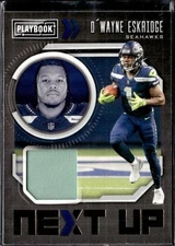 2021 Panini Playbook #NXT-DWE D'Wayne Eskridge Next Up Jerseys