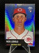 Topps 2022 Chrome Platinum Anniversary Nick Lodolo Reds #97 Refractor Rookie