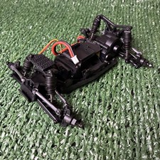 Losi Micro-T Roller Chassis with Motor And Servo 2wd Stadium Truck Assembly