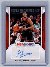 2024-25 NBA Hoops - Garrett Temple Auto #GS-GTR