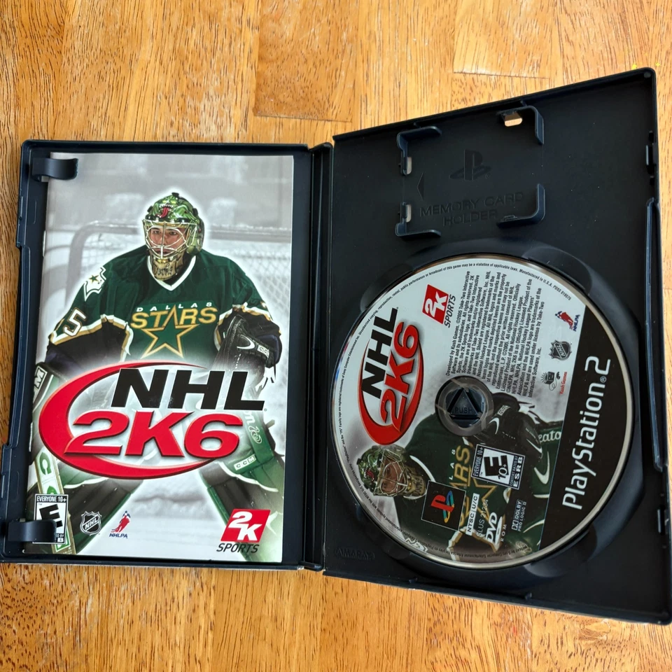 NHL 2K6 PlayStation 2 PS2 Completo CIB Probado Funciona 2K Deportes Hockey Juego Foto 2 de 4