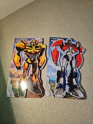 Transformers optimus prime and bumblebee books 2012