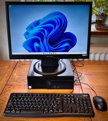 Dell OptiPlex 3050 i5 PC Bundle 22'' Monitor Windows 11 Pro Office 2019