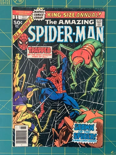 #074 - Show #3 (3/28) - The Amazing Spider-Man Annual #11 - Aug 1977 - 5.5 FN-