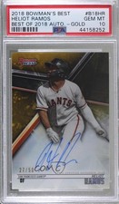 2018 Bowman's Best of Gold Refractor 27/50 Heliot Ramos PSA 10 GEM MT Auto 8d2