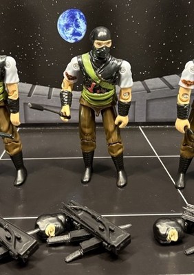Gi Joe Black Major Storm Shadow  Nightforce Ninja Ku 3.75