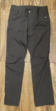 Men's Mammut Hiking Mountaineering Climbing Pant Green Color Size 34 side pocket