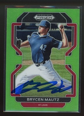 2022 Prizm BRYCEN MAUTZ Signed Card autograph auto CARDINALS