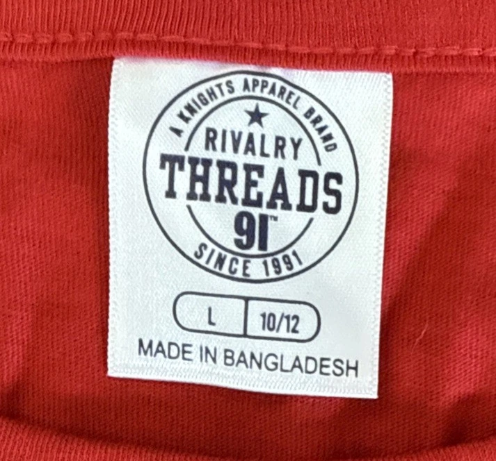 NWT! Georgia Bulldogs University NCAA T-shirt Girls Youth Large 10/12 NEW - Image 3 of 4