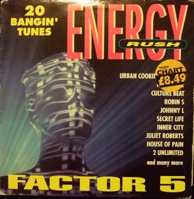 Various - Energy Rush: Factor 5 (LP, Comp)
