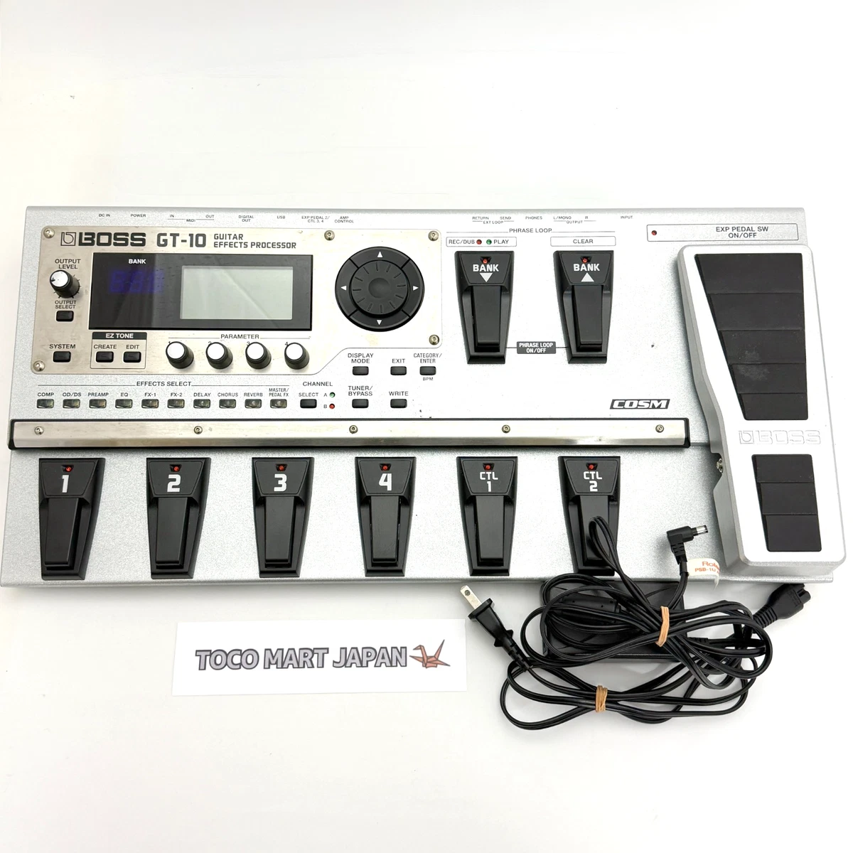 Preços baixos em Boss GT-10 Multi-Effect Pedais de guitarra | eBay