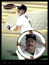 1999 Pacific Invincible Wade Boggs Tampa Bay Devil Rays #139