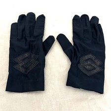 Driving Stretch Gloves Black Nylon  Spandex Women's One Size